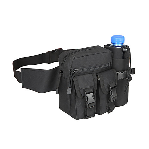 

Men Travel Waist Bag Tactical Waist Pack Pouch With Water Bottle Holder Waterproof 800D Nylon Belt Bum Bag