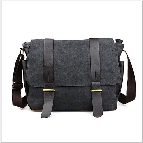 

Men's Zipper PU(Polyurethane) / PU Crossbody Bag Solid Color Black / Gray