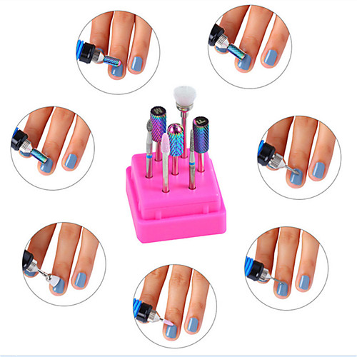 

1 set Metal Alloy / Titanium Steel / Ceramic Nail Cleaning Tools For Finger Nail Universal / Durable Romantic Series nail art Manicure Pedicure Stylish / Basic Daily