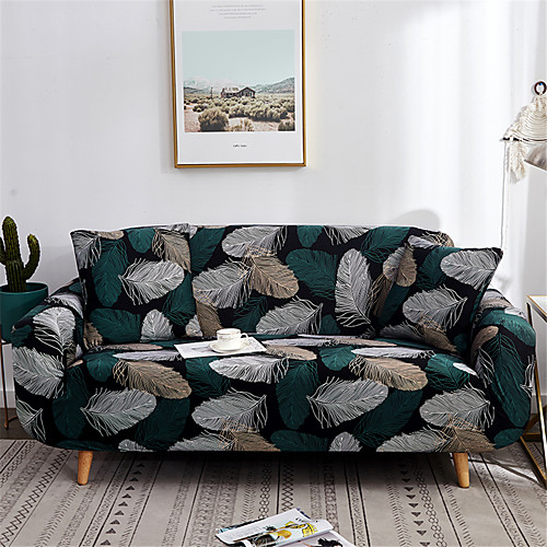 

Sofa Cover Couch Cover Furniture Protector Solid Color Soft Stretch Sofa Slipcover Super Strechable Cover Fit for Armchair/ Loveseat/ Three Seater/ Four Seater/ L Shape Sofa Easy to Install & Care (F