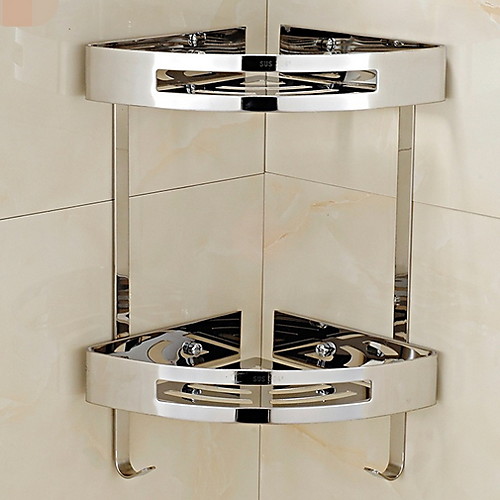 

Bathroom Shelf Creative / Multifunction Modern Stainless Steel 1pc Wall Mounted