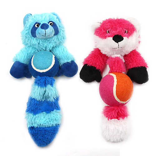 

Plush Toy Squeaking Toy Teeth Cleaning Toy Dog Pet Toy 1pc Pet Friendly Animals Plush Gift