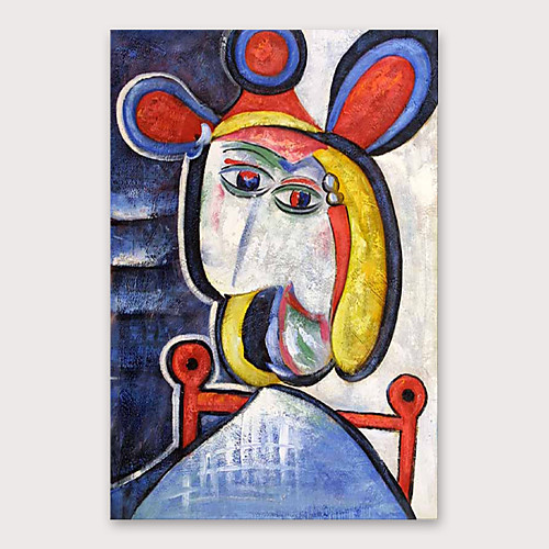 

Oil Painting Hand Painted Vertical Abstract Modern Stretched Canvas