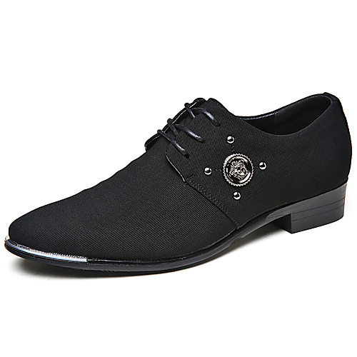

Men's Oxfords Comfort Shoes Outdoor PU Black Summer