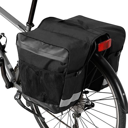 

28 L Bike Panniers Bag Waterproof Portable Wearable Bike Bag 600D Polyester Waterproof Material Bicycle Bag Cycle Bag Cycling Outdoor Exercise Bike / Bicycle