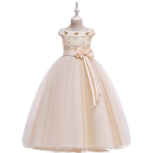 

Princess Dress Girls' Movie Cosplay Cosplay Vacation Dress Halloween White Purple Pink Dress Halloween Carnival Masquerade Tulle Polyester