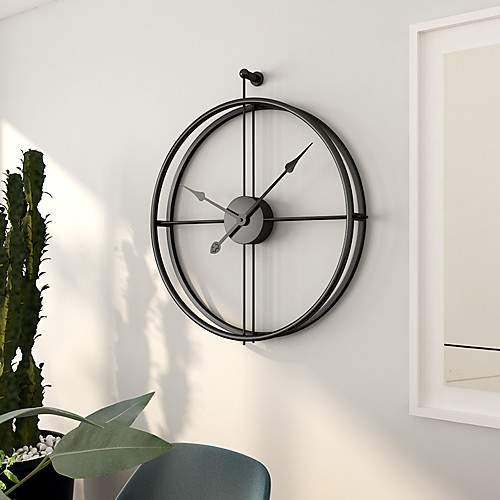 

Modern Contemporary / European Stainless steel Irregular Indoor Battery Decoration Wall Clock No Electroplated No