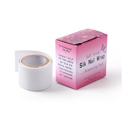 

Adhesive Nail Repair Fiberglass Silk Wrap Nail Protector Reinforce Nail Tips White UV Gel Acrylic Nail Art Tool