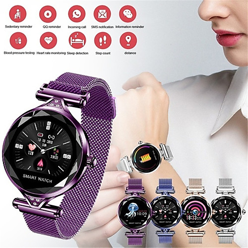 

H1 Women Smart Watch Heart Rate Band Monitor Fitness Bracelet Sport Activity Tracker Smartwatch for IOS/Android Phones