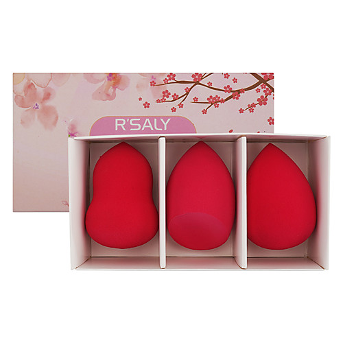 

3 pcs Soft Kits Multi Function Round Ellipse Drop Shape Mixed Material Concealer & Base Cleaning Cloth Makeup Sponges Breathable washable Casual / Daily Cosmetic Puff For Universal Nursing Daily