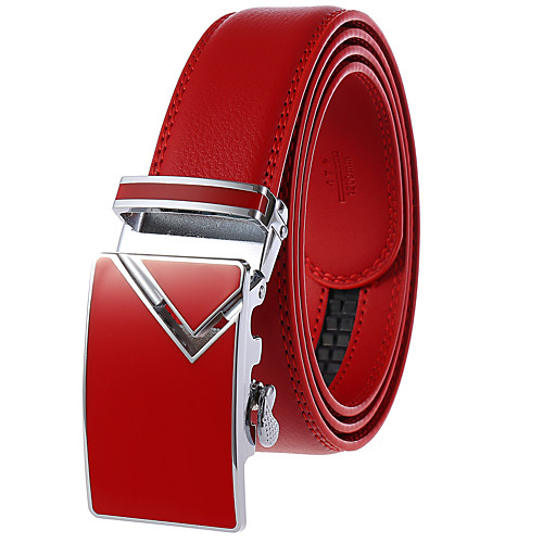 

Men's Party / Work / Basic Leather Waist Belt - Solid Colored