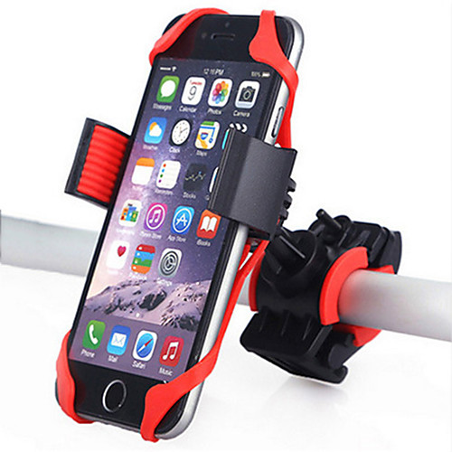 

Bike Phone Mount Adjustable 360°Rolling / Rotatable GPS for Road Bike Mountain Bike MTB Motorcycle Silicon ABS iPhone X iPhone XS iPhone XR Cycling Bicycle Black Red Blue 1 pcs