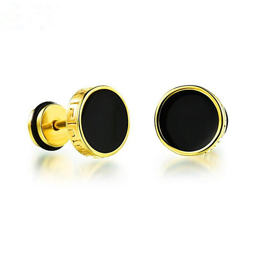 

Men's Women's Earrings Classic Lucky Stylish Earrings Jewelry Gold / Silver For Gift Daily 1 Pair