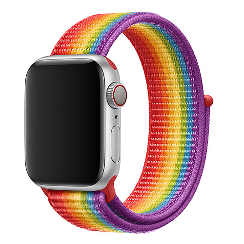 

Nylon Strap For Apple Watch band 44mm 40mm 42mm 38mm Sport Loop Belt Bracelet For Apple Watch Series 5/4/3/2/1 Accessories