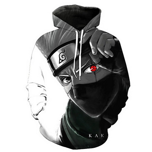 

Inspired by Naruto Cosplay Coat Terylene Print Hoodie For Men's / Women's
