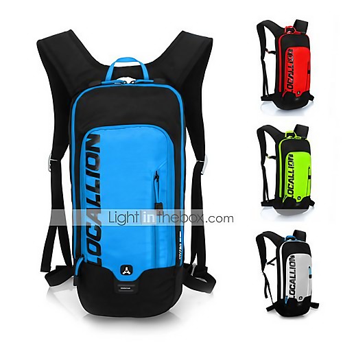 

10 L Cycling Backpack Waterproof Lightweight Breathable Bike Bag Polyester Nylon Bicycle Bag Cycle Bag Hiking Bike / Bicycle Travel / Reflective Strips