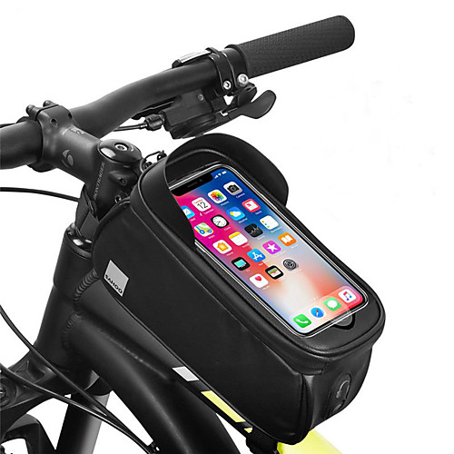 

Cell Phone Bag 6.2 inch Touch Screen Portable Reflective Strips Cycling for iPhone 8/7/6S/6 iPhone 8 Plus / 7 Plus / 6S Plus / 6 Plus iPhone X Black Cycling / Bike / 600D Polyester