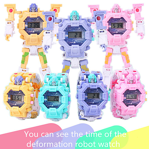 

Boys' Digital Watch Digital Digital Fairytale Theme Stylish Cartoon Water Resistant / Waterproof LCD Adorable / One Year / Silicone