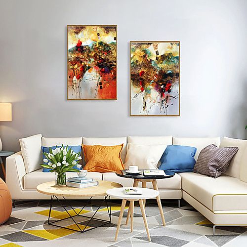 

Framed Art Print Framed Set - Abstract PS Oil Painting Wall Art