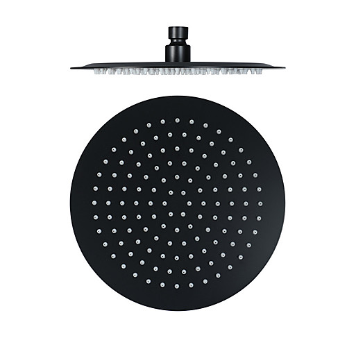 

10 Inch Black Stainless Steel Ultra-thin Shower Head