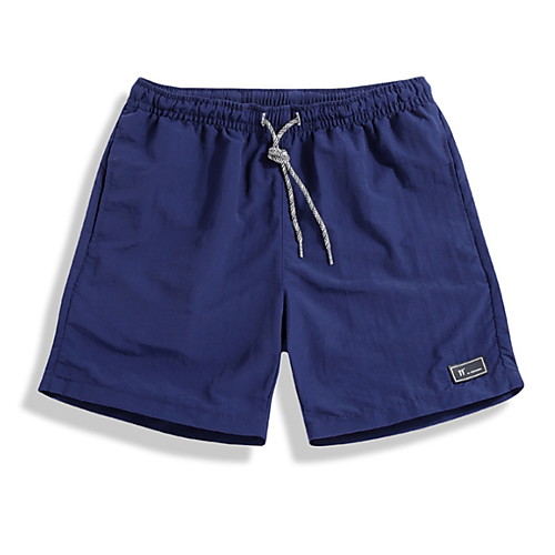 

Men's Swim Shorts Swim Trunks Board Shorts Drawstring - Swimming Beach Water Sports Solid Colored Spring / Micro-elastic