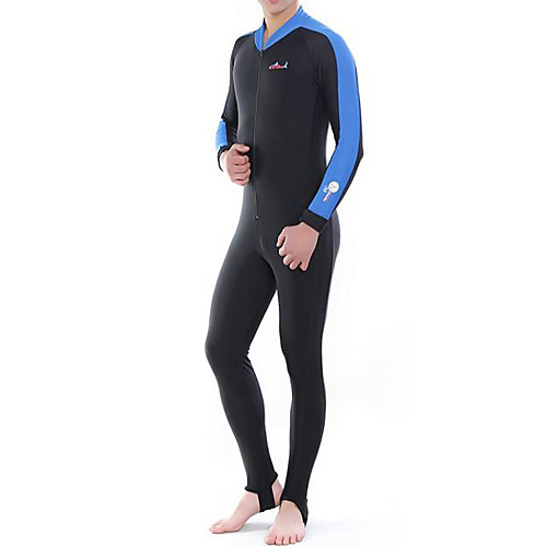 

Bluedive Men's Rash Guard Dive Skin Suit Diving Suit SPF50 UV Sun Protection Breathable Full Body Front Zip - Swimming Diving Surfing Patchwork Classic / Quick Dry / High Elasticity / Quick Dry