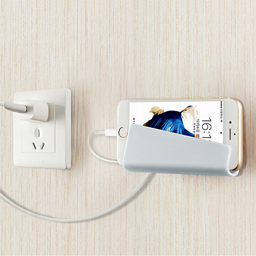 

Wall Mount Mobile Phone Charging Holder Stand for Bedside Use