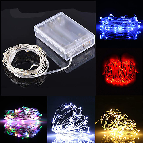 

ZDM 5M 50 Leds String Lights Mini Battery Powered Copper Wire Starry Fairy Lights Battery Operated Lights for Decoration