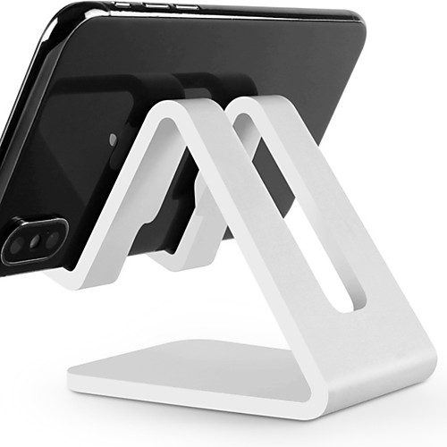 

White Plastic Holder for Book/Pad/Phone Office Tool