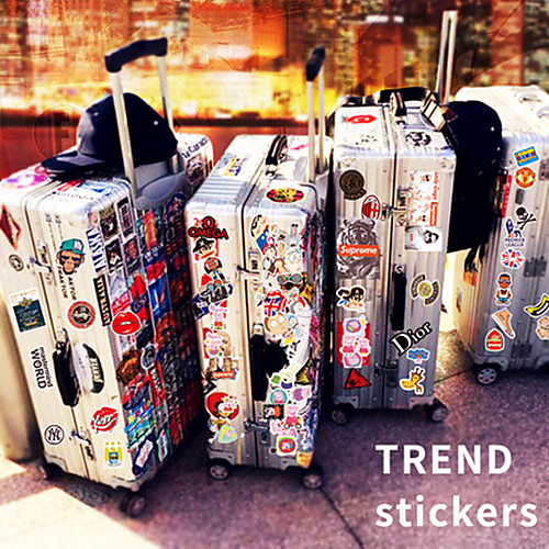 

Stickers & Decals / Skateboard Sticker 20.018.00.5 cm cm Trainer for Skateboards Plastic 50 pack
