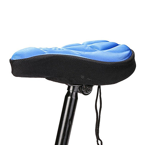

LITBest Bike Seat Saddle Cover / Cushion Lightweight Extra Wide / Extra Large Breathable Stylish Silica Gel Memory Foam Cycling Road Bike Mountain Bike MTB Black Orange Blue / Thick / Ergonomic