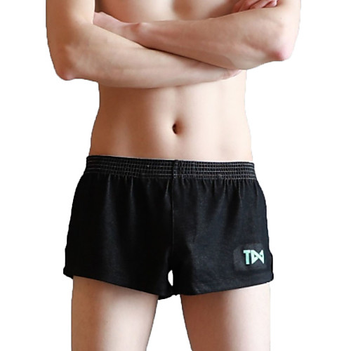 

Men's Sporty Bottoms Swimsuit Solid Colored Normal Swimwear Bathing Suits White Black Red