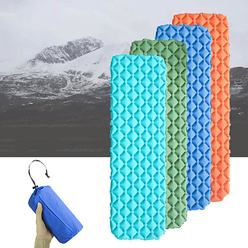 

Inflatable Sleeping Pad Camping Pad Air Pad Outdoor Camping Portable Lightweight Moistureproof Ultra Light (UL) TPU Nylon 19558 cm for 1 person Camping / Hiking / Caving Traveling Outdoor Autumn