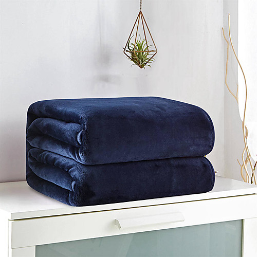 

Bed Blankets / Sofa Throw, Simple / Solid Color / Classic 100% Micro Fiber Warmer Comfy Super Soft Blankets