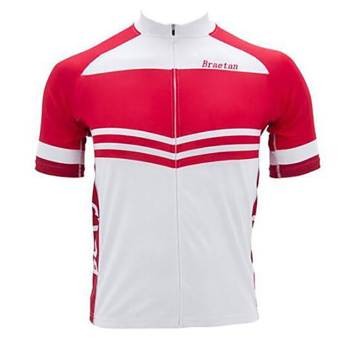 

21Grams Poland National Flag Men's Short Sleeve Cycling Jersey - Red and White Bike Jersey Top Breathable Moisture Wicking Quick Dry Sports Terylene Mountain Bike MTB Road Bike Cycling Clothing