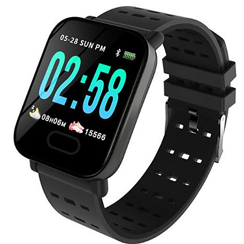 

Smartwatch Digital Modern Style Sporty Silicone 30 m Water Resistant / Waterproof Heart Rate Monitor Bluetooth Digital Casual Outdoor - Black Blue Red