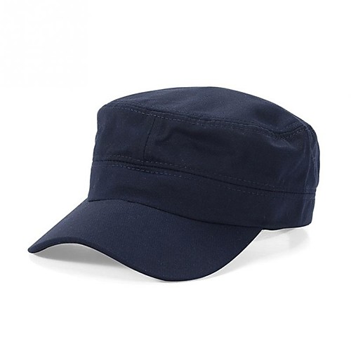 

Men's Baseball Cap Denim Basic - Solid Colored Summer Black Army Green Navy Blue