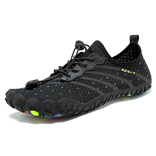 

Men's Women's Water Shoes Breathable Mesh PU Anti-Slip Swimming Diving Water Sports - for Adults