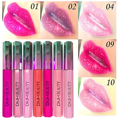 

DNM Diamond Symphony Chameleon Waterproof Lip Gloss Metal Pearlescent Lip Makeup Lipstick