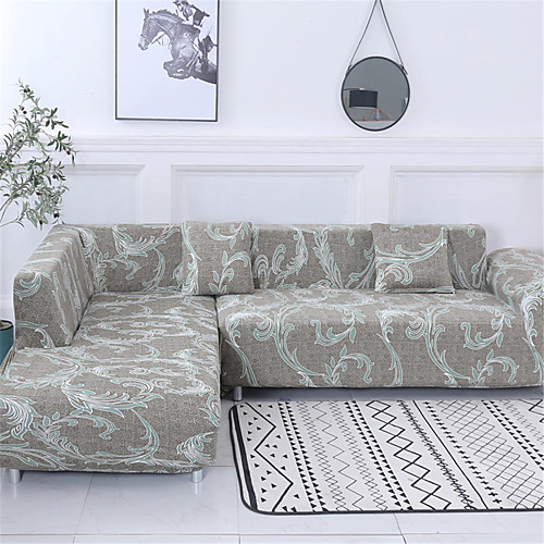 

Design And Colour Dustproof Stretch Slipcovers Stretch Sofa Cover Super Soft Fabric Couch Cover (You will Get 1 Throw Pillow Case as free Gift)