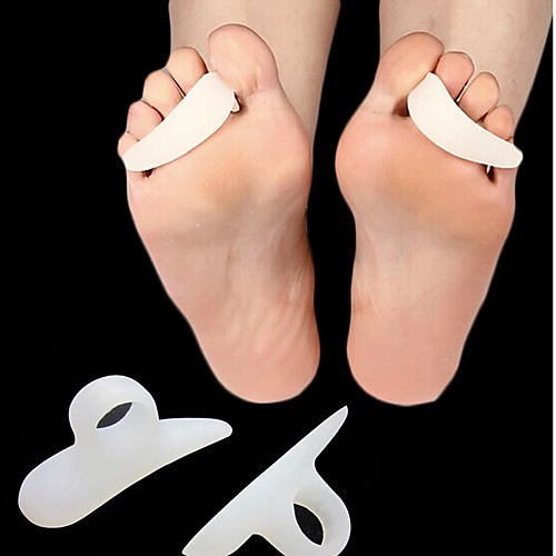 

1Pair Foot Pain Relief Pads Feet Care Shoes GEL Toe Corrector Hammer Toes Separator Protector Cushion