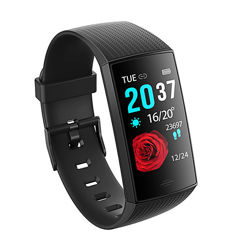

Smartwatch Digital Modern Style Sporty Silicone 30 m Water Resistant / Waterproof Heart Rate Monitor Bluetooth Digital Casual Outdoor - Black Red Blue