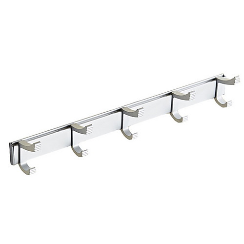 

Robe Hook Creative / Multifunction Modern Aluminum 1pc Wall Mounted