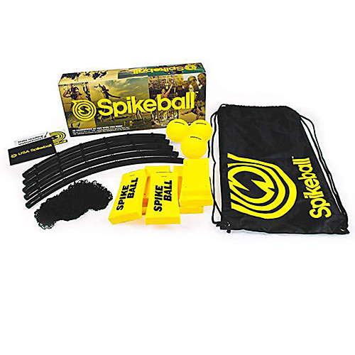 

Spikeball 3 Ball Kit 3 Balls Playing Net Drawstring Bag Rubber Fun Adjustable Wearable Outdoor Volleyball Outdoor Exercise Team Sports For Unisex Indoor Outdoor Lawn
