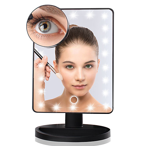 

Cosmetic Mirrors LED Light / Easy to Carry / Youth Makeup 1 pcs ABS Quadrate Nursing / Adult / Daily Traditional / Fashion School / Date / Vacation Daily Makeup Casual / Daily Convenient Cosmetic