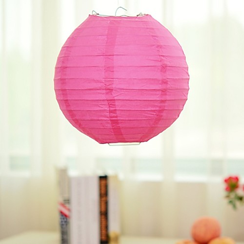 

LingStar Home Round Chinese/Japanese paper Lanterns Lamp Shades Wedding Party Decoration