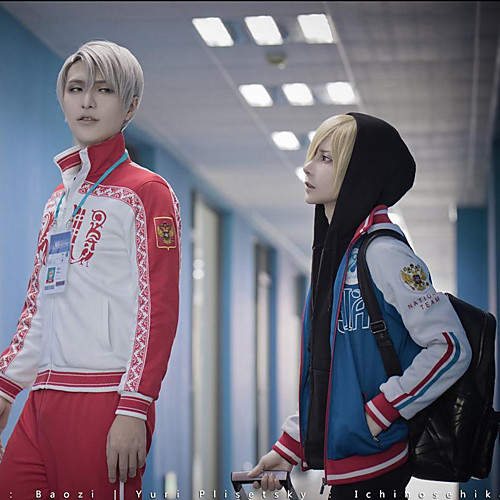 

Inspired by Yuri!!! on ICE Cosplay Anime Cosplay Costumes Japanese Cosplay Suits Coat Pants For Men's Women's