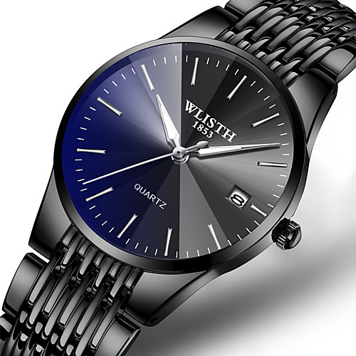 

Men's Dress Watch Analog Quartz Formal Style Stylish Luxury Calendar / date / day Noctilucent / One Year / Stainless Steel