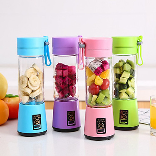 

Portable USB Electric Fruit Juicer Handheld Vegetable Juice Maker Blender Rechargeable Mini Juice Making Cup With Charging Cable