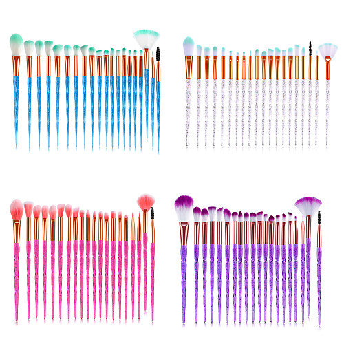 

Professional Makeup Brushes 20pcs Soft Full Coverage Lovely Comfy Plastic for Makeup Set Makeup Tools Makeup Brushes Eyeliner Brush Foundation Brush Makeup Brush Lip Brush Lash Brush